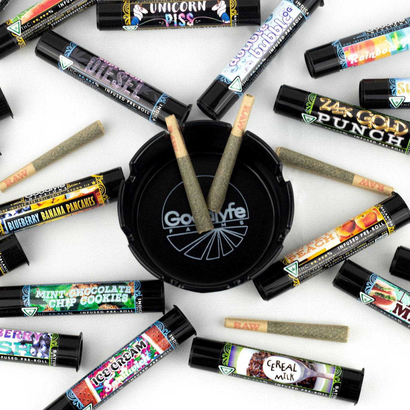 1G Mango Kush Infused Pre-roll