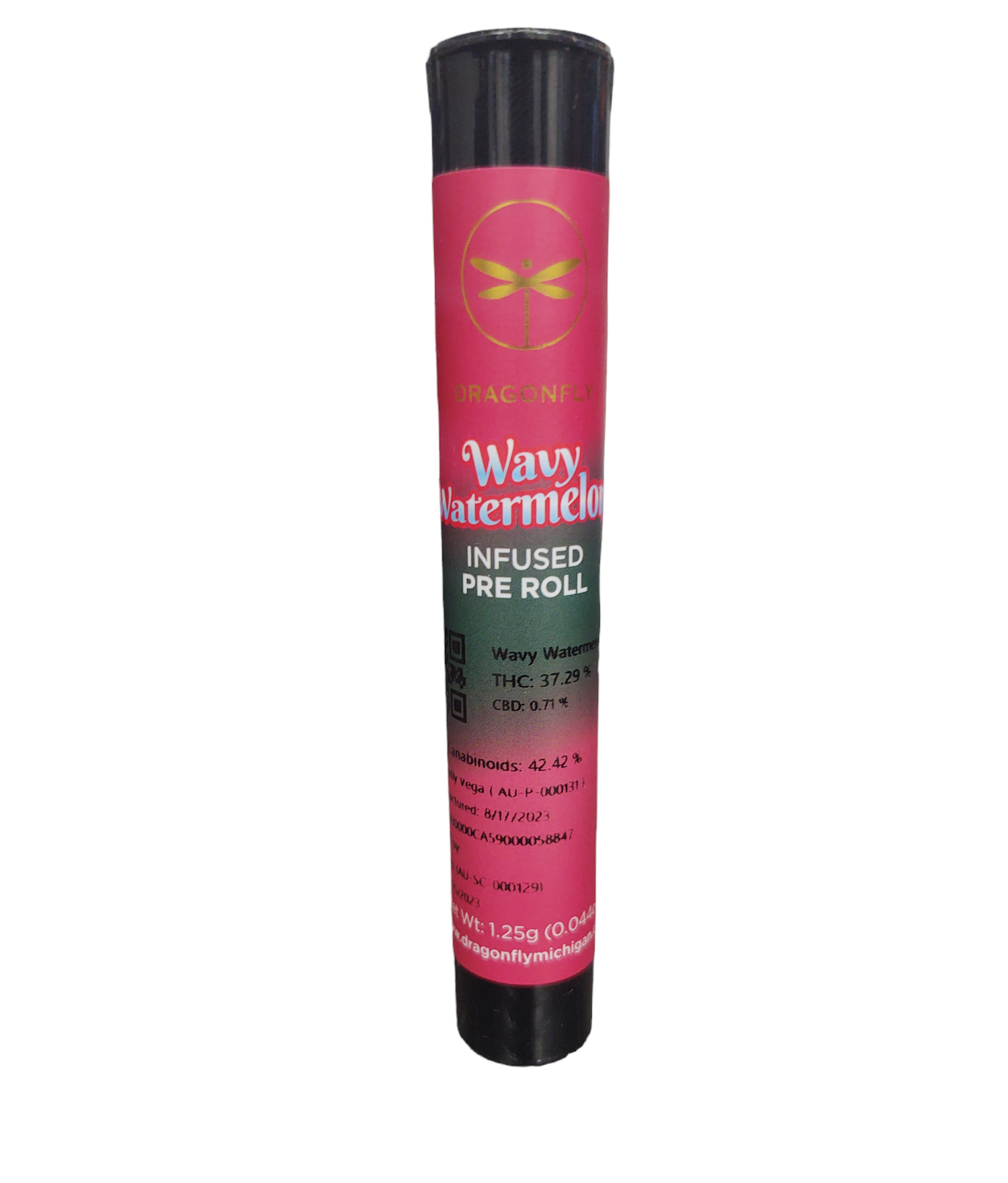 1.25G Wavy Watermelon Infused Pre-roll