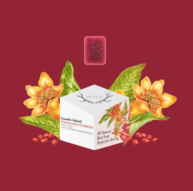200MG Pomegranate THC:CBD