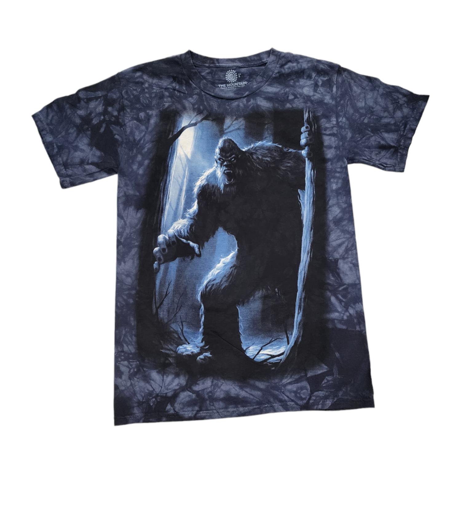 The Mountain Bigfoot Tie Dye Tee (2x)