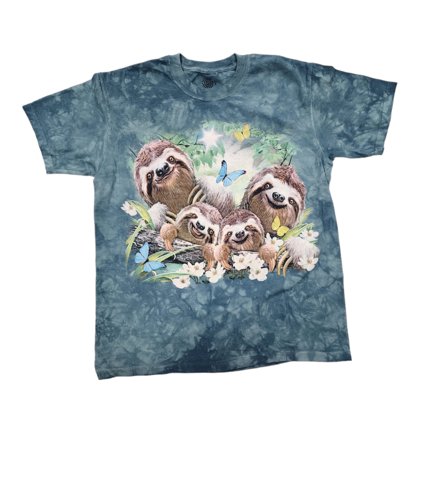 The Mountain Sloth Tie Dye Tee (3x)